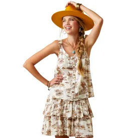 Ariat Ladies Western Aloha Top 10045061