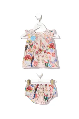 BABIES TOP AND BLOOMER SET LITTLE LAMINGTON