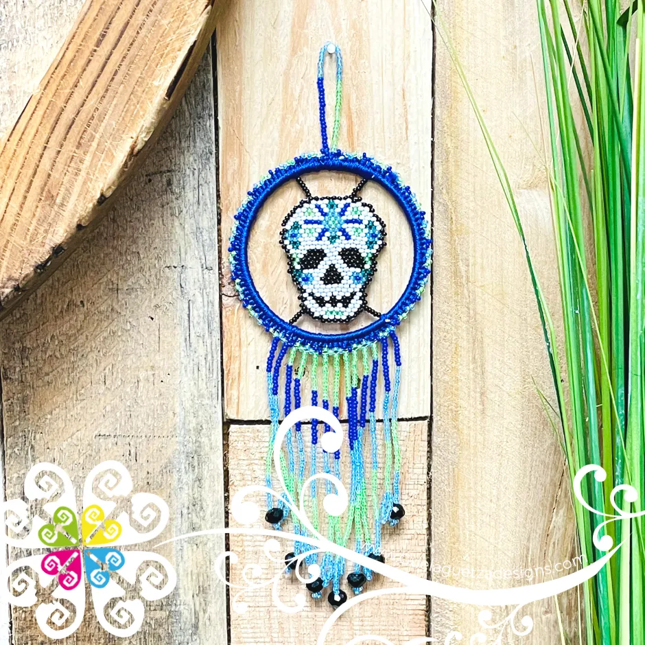 Beaded Dream Catcher - Huichol Art