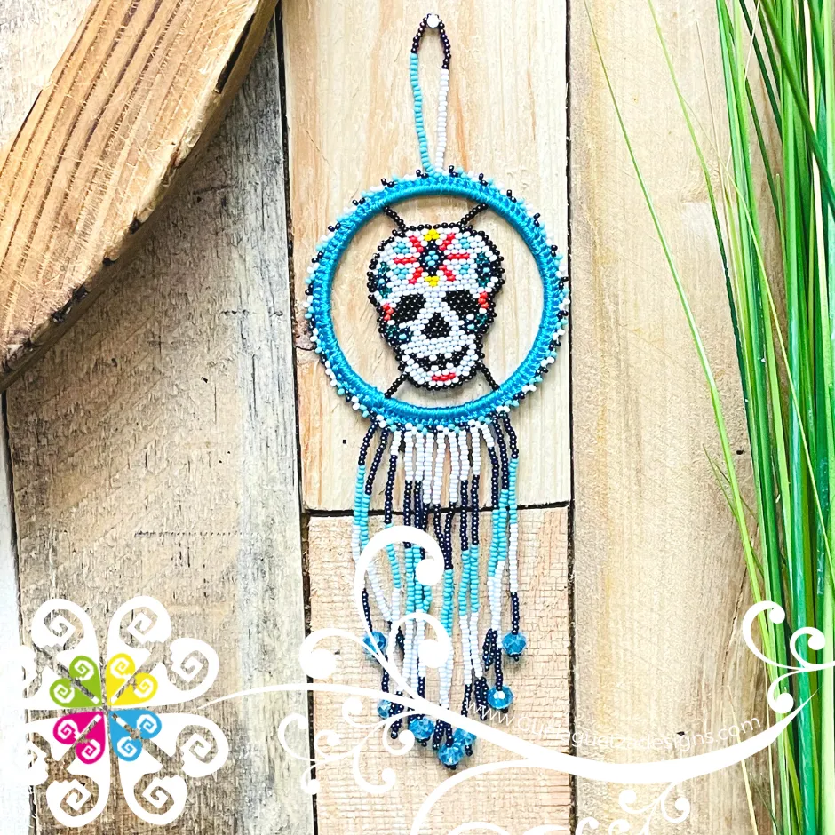 Beaded Dream Catcher - Huichol Art