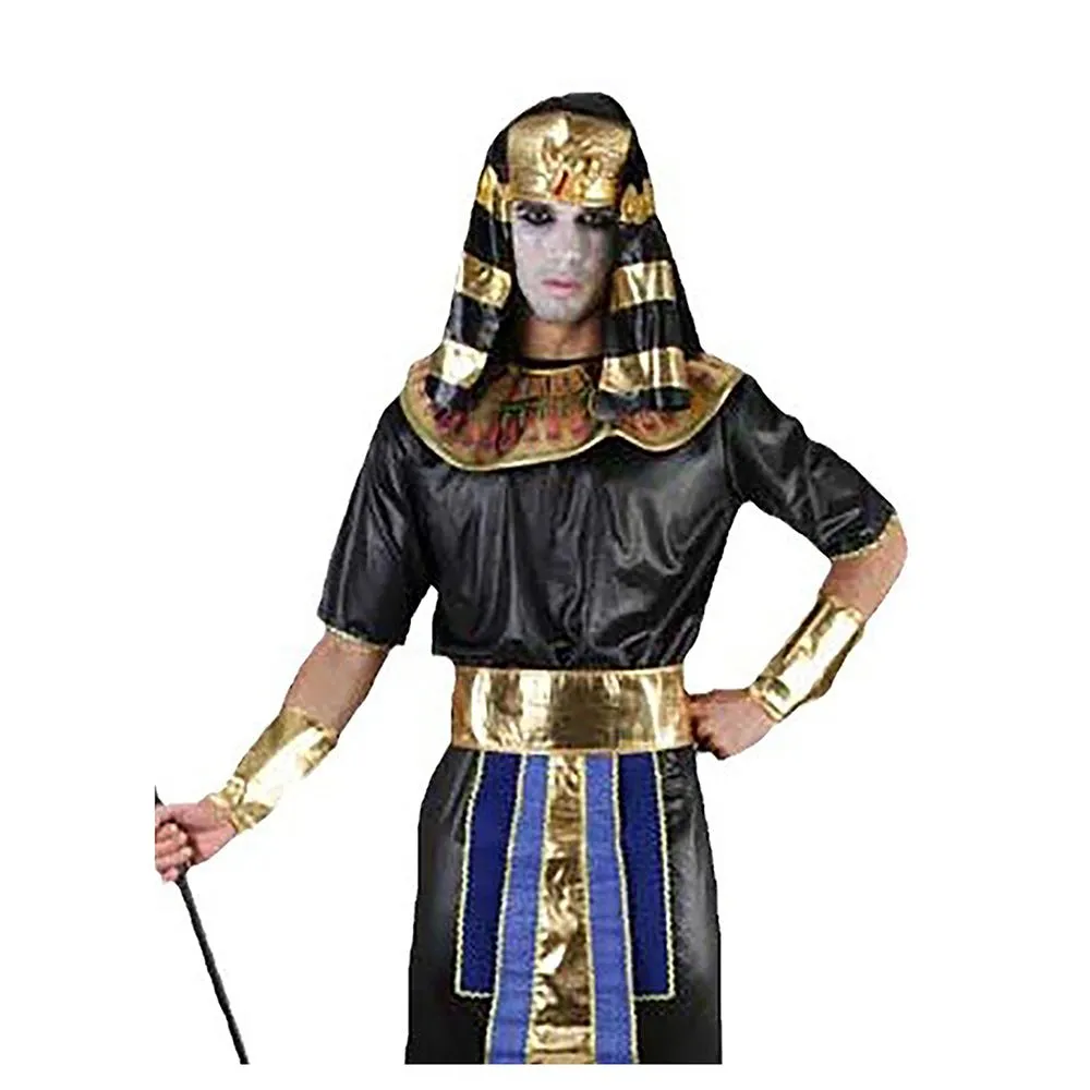 Black Egyptian King Adults Halloween Costume Dress Up