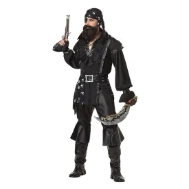 Black Pirates Adults Halloween Costume Dress Up