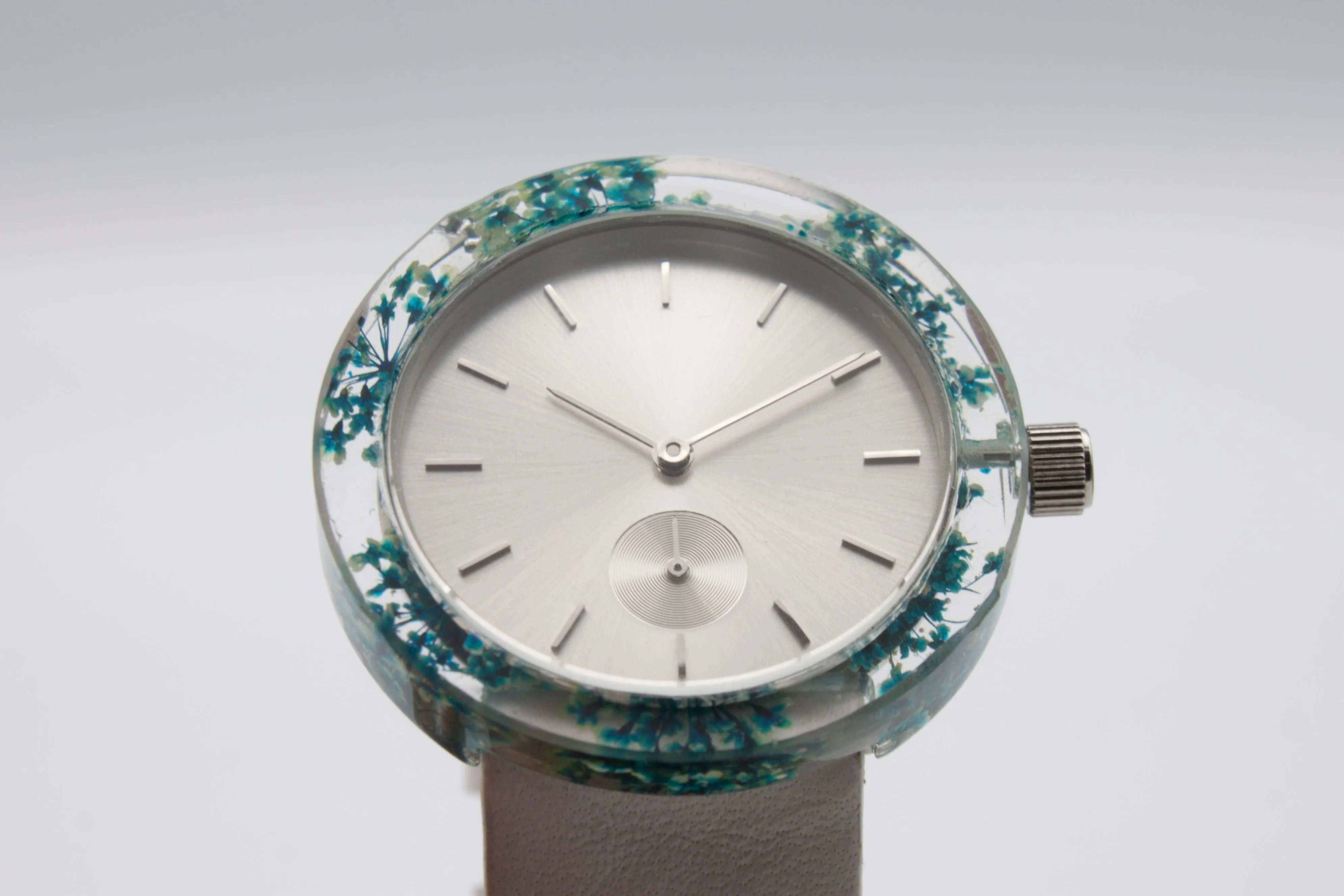 Blue Queen Anne's Lace Botanist Watch