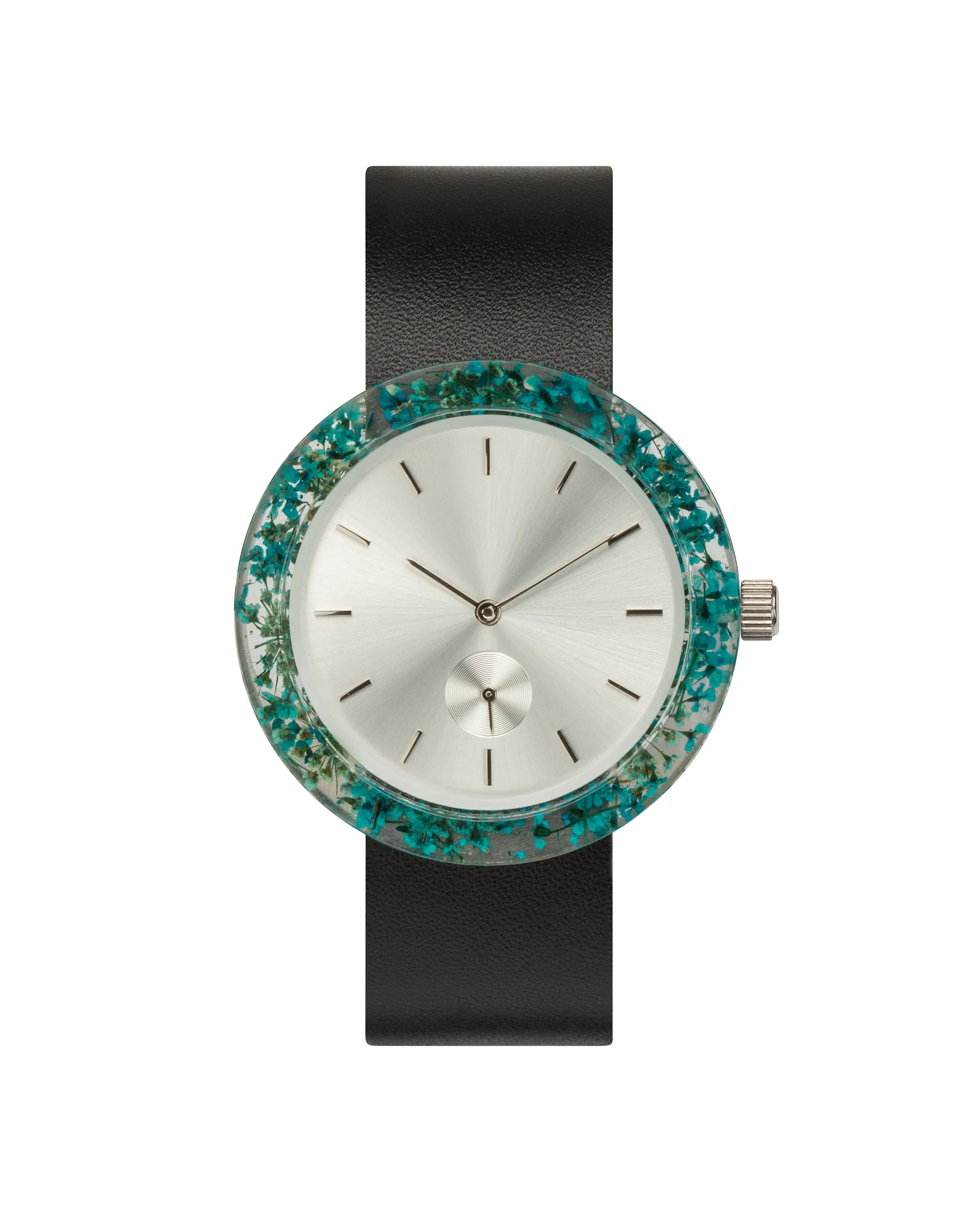 Blue Queen Anne's Lace Botanist Watch