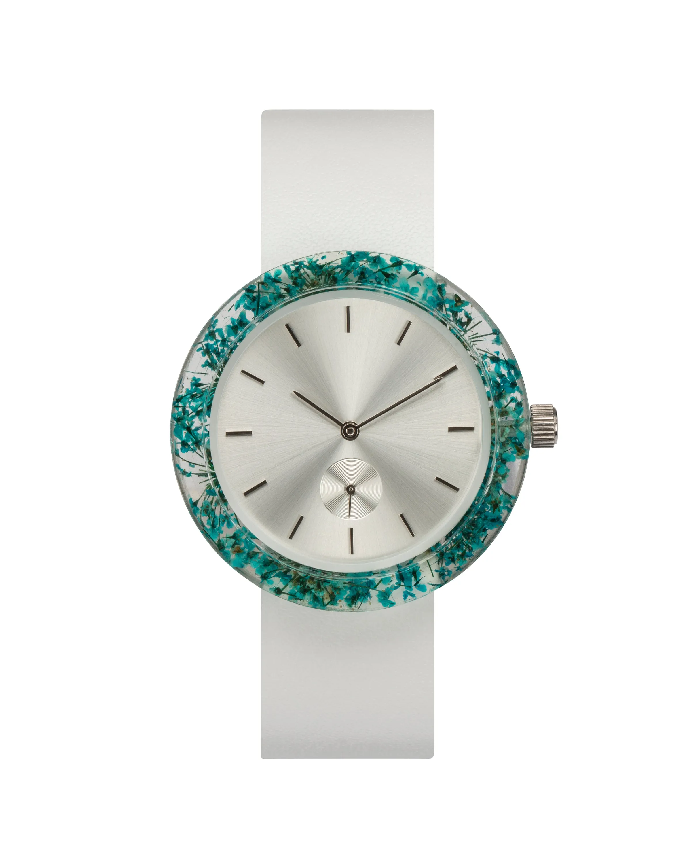 Blue Queen Anne's Lace Botanist Watch