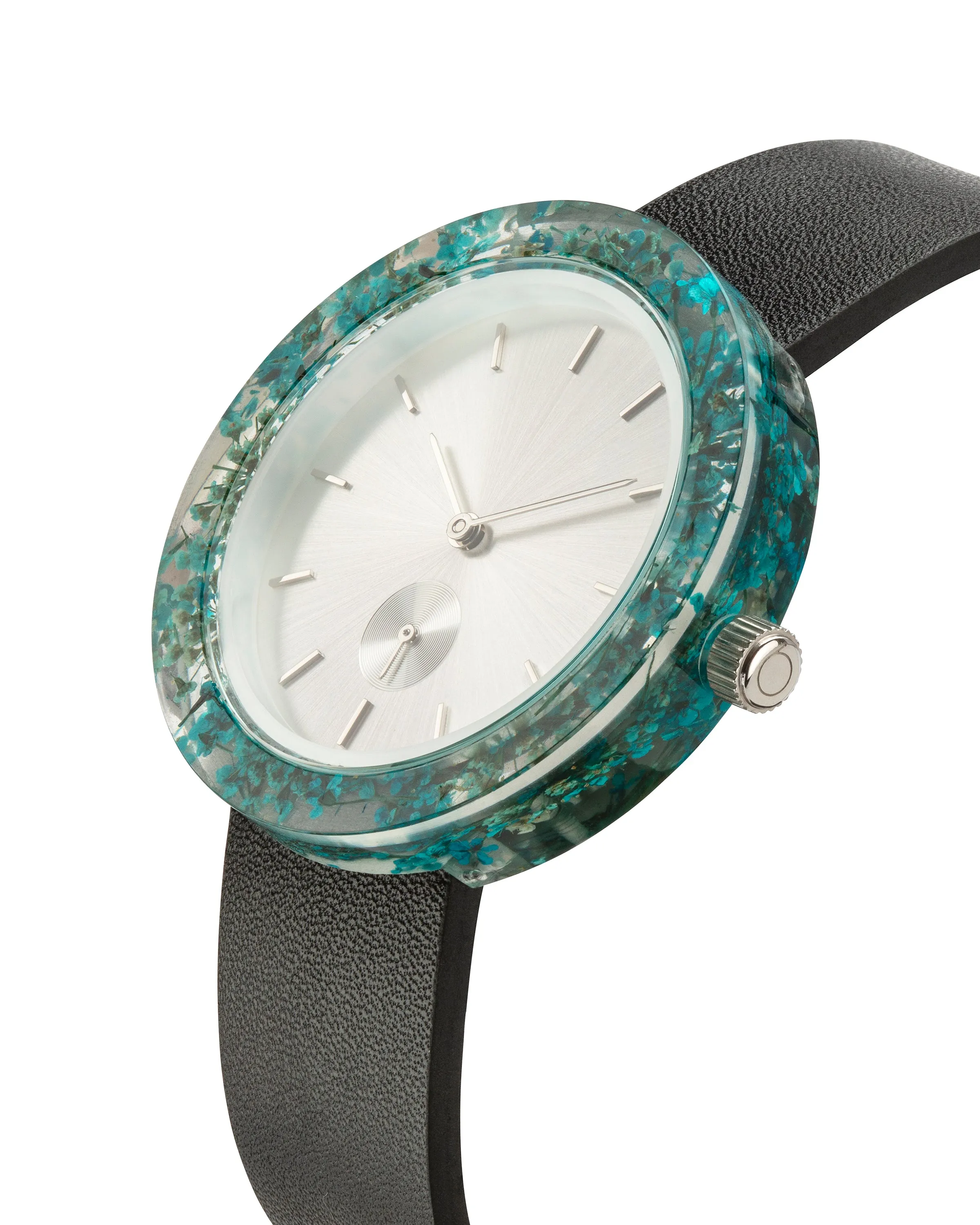 Blue Queen Anne's Lace Botanist Watch