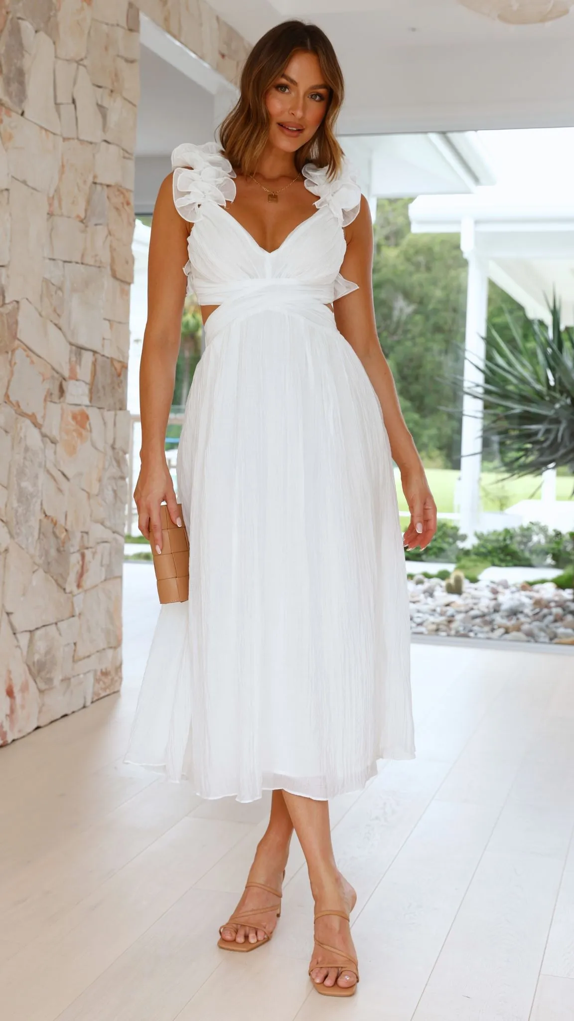 Cadell Maxi Dress - White