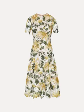 Chrysanthemum Guipure Dress