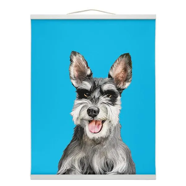 Custom Pet Art Hanging Canvas