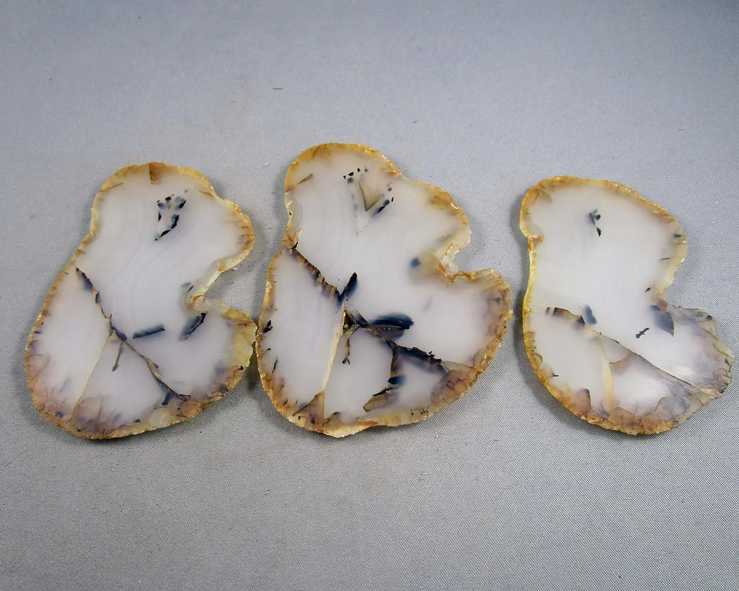 Dendritic Agate Stone Slice 1pc Z006