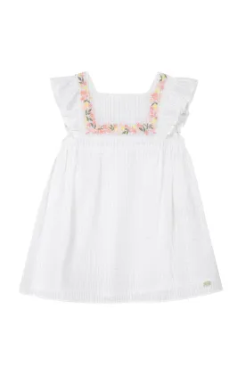 Dress - White Plumetis