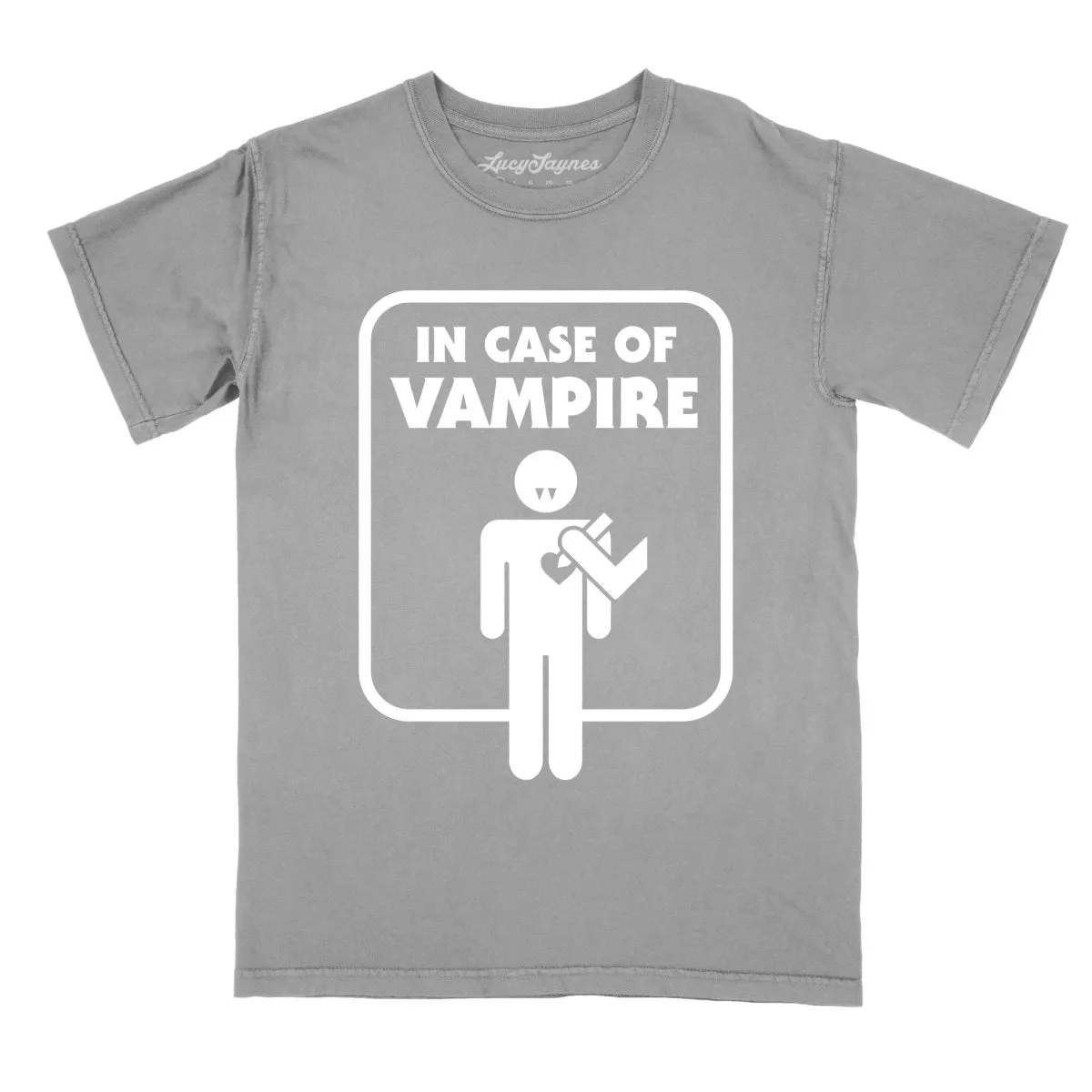 In Case of Vampire Comfort Colors Tee