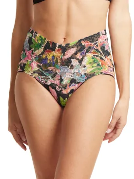 Printed Retro Lace V-Kini Unapologetic Sale