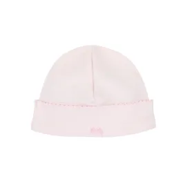 Sweet Roses Pink Embroidery Hat | Baby Girl