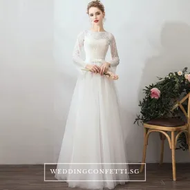 The Jerena Wedding Bridal Long Sleeves Gown