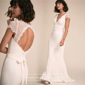 The Kansas Wedding Bridal Short Sleeve Gown