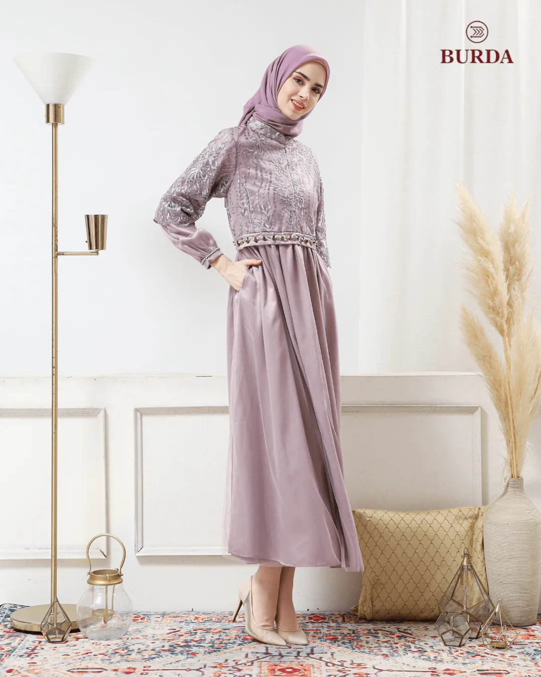 Women's Lilac Party Dress