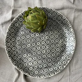 Wonki Ware Large Cake Plate - Charcoal Lace